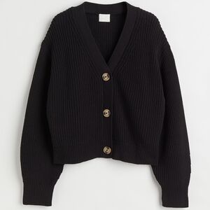 H&M Rib-Knit Cardigan